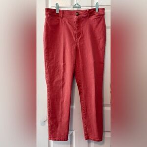 LOFT Women's curvy fit cropped jeans